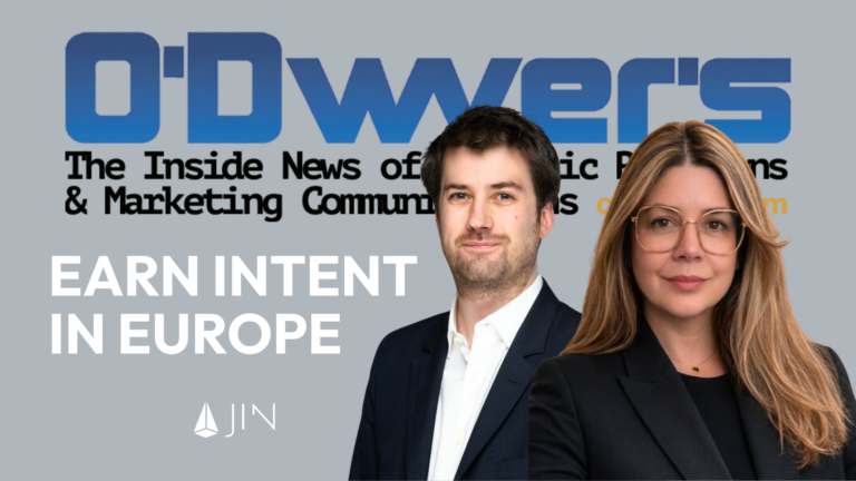 Earn Intent in Europe – O&rsquo;Dwyer&rsquo;s PR – By Leyla Guilany-Lyard & Augustin Leclerc